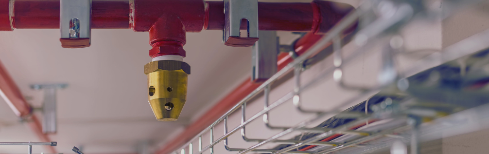 Fire Sprinklers in a building